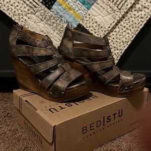 BED|STÜ COBBLER SERIES-original box, still smells like fresh leather 🥰